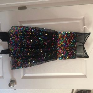 Girls sequined dress